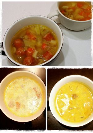 ３度美味しい簡単リメイク具沢山野菜スープ-レシピのメイン写真