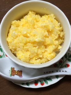 簡単卵おかゆ-レシピのメイン写真