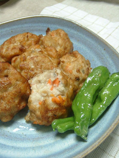 豆腐で柔らか☆つみれ揚げ♪-レシピのメイン写真