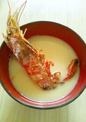 エビ味噌汁-レシピのメイン写真