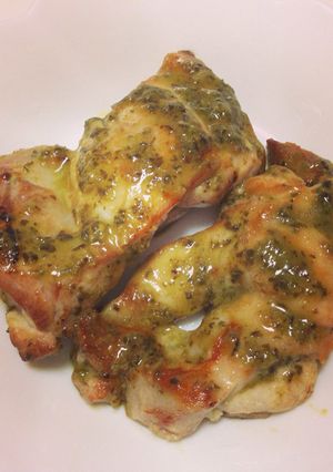 鶏肉のジェノバ風-レシピのメイン写真