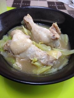 鶏とキャベツの味噌煮込み-レシピのメイン写真