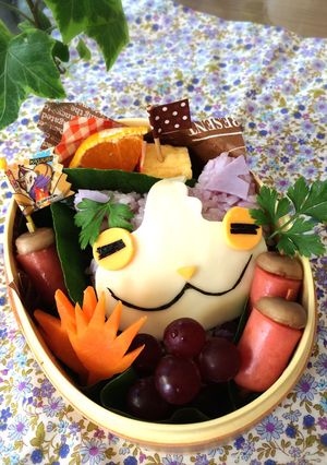 妖怪ウォッチ✤〜ブドウニャン編〜✤キャラ-レシピのメイン写真