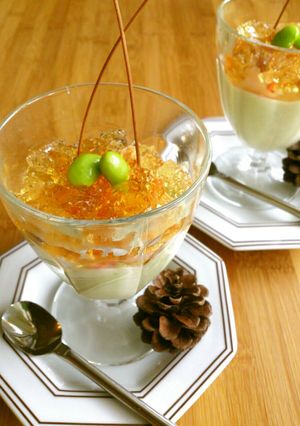 絶品☆海老と枝豆豆腐の和ジュレ添え-レシピのメイン写真