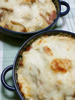 手軽で簡単♪豆腐ソースのドリア&グラタン-レシピのメイン写真