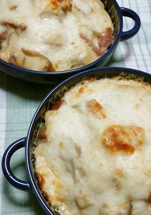 手軽で簡単♪豆腐ソースのドリア&グラタン-レシピのメイン写真