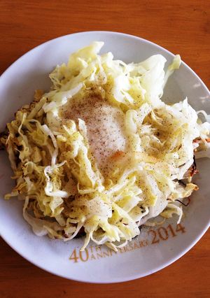 簡単♪朝食に♪キャベツの巣ごもり卵♪-レシピのメイン写真