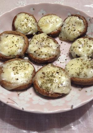 しいたけチーズ-レシピのメイン写真