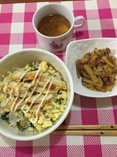 ささみチーズ和丼-レシピのメイン写真