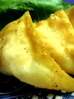 ホタテとエビチリ2種の揚げワンタン-レシピのメイン写真