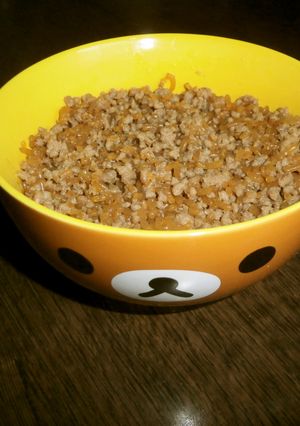 ヘルシー 肉そぼろ-レシピのメイン写真