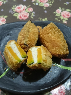 かぼちゃの肉詰めフライ♪-レシピのメイン写真