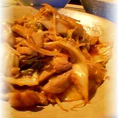 รูปของ 豚キム炒め(豆もやし入り)