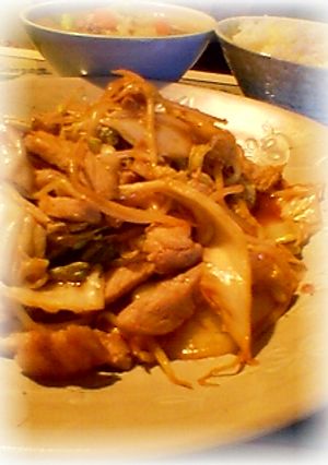 豚キム炒め(豆もやし入り)-レシピのメイン写真