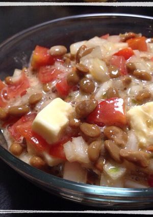 納豆サラダ-レシピのメイン写真