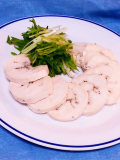 寝かし短め!しっとり柔らか♪鶏ムネ肉ハム-レシピのメイン写真