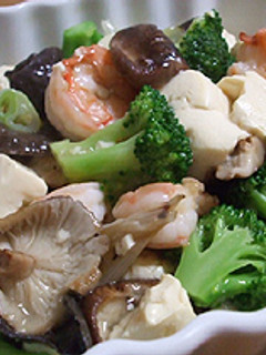 豆腐とエビの中華風あっさりうま煮-レシピのメイン写真