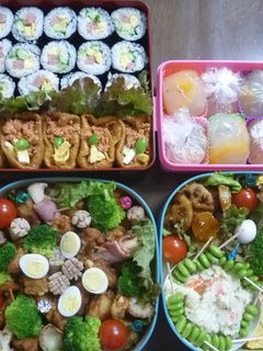 運動会のお弁当2014-レシピのメイン写真