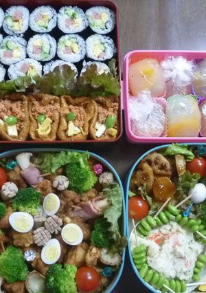 運動会のお弁当2014-レシピのメイン写真