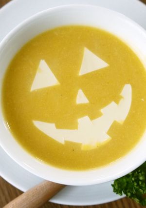 ハロウィンに♪かぼちゃのポタージュ-レシピのメイン写真