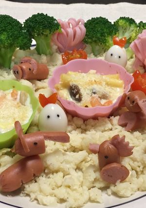 ウィンナー&マッシュポテトのパーティー-レシピのメイン写真