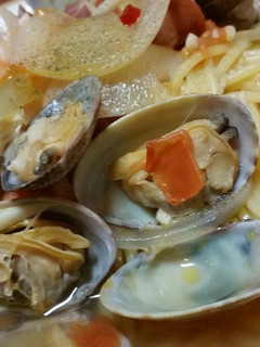 スープうま!海鮮スープパスタ('ε'*)-レシピのメイン写真