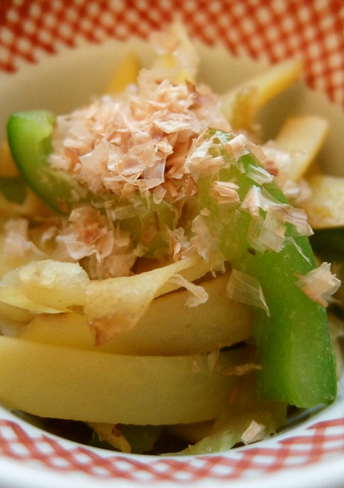 柚子胡椒と醤油の野菜炒め-レシピのメイン写真