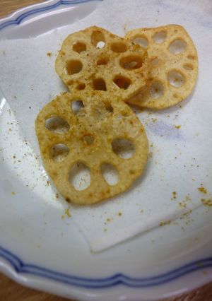 れんこんチップス(カレー )-レシピのメイン写真