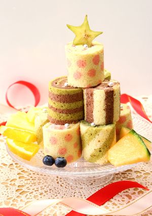 可愛い♡ミニロールケーキ-レシピのメイン写真