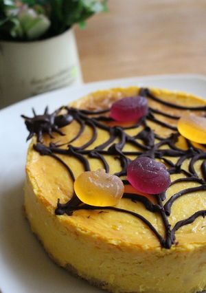 決めてはアレ！かぼちゃのNYチーズケーキ-レシピのメイン写真