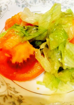 レタスとトマトの簡単イタリアンサラダ-レシピのメイン写真