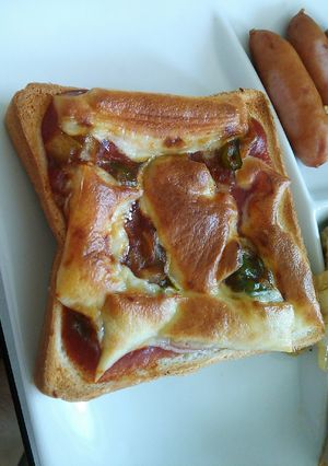 簡単ピザトースト♪-レシピのメイン写真