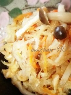 切り干し大根の煮物*優しいお味です-レシピのメイン写真