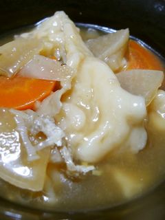 我が家のひっつみ(すいとん)-レシピのメイン写真
