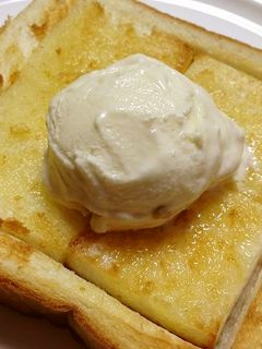 激旨、冷たいアイスのランチパックトースト by クックまいななパパ