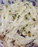 レンジで３分！　野沢菜ちりめんモヤシ