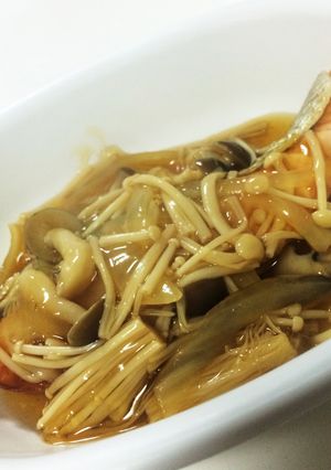 焼き鮭のきのこあんかけ♪-レシピのメイン写真