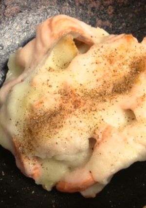 粉しょうゆと白みそが香る鮭のチーズ焼き-レシピのメイン写真