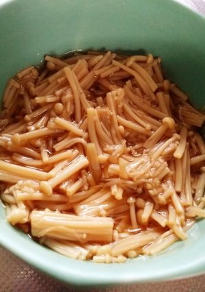 ご飯が進む！えのきのうまうま醤油煮-レシピのメイン写真
