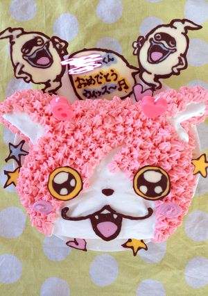 妖怪ウォッチ ジバニャンケーキ-レシピのメイン写真