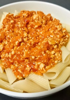 簡単おいしい お豆腐ミートソース-レシピのメイン写真