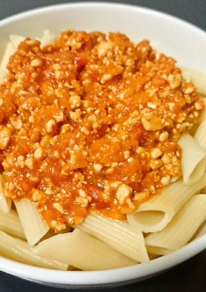簡単おいしい お豆腐ミートソース-レシピのメイン写真