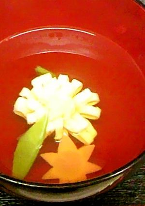 秋のお吸い物-レシピのメイン写真