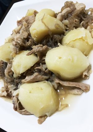 絶品☆塩豚肉じゃが-レシピのメイン写真