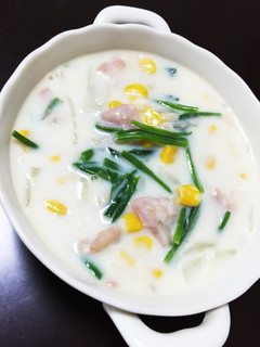ほうれん草☆ほうれん草のなめらかシチュー-レシピのメイン写真