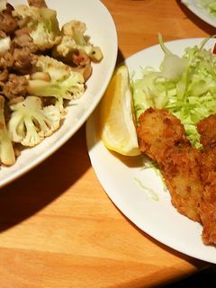 カリフラワーと舞茸のガーリックソテー-レシピのメイン写真