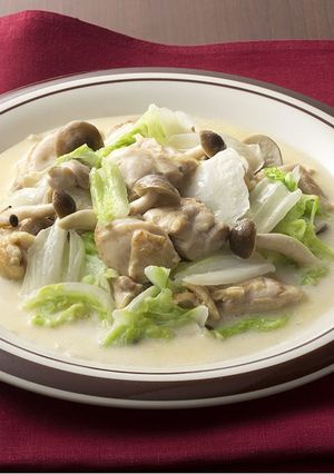 鶏もも肉と白菜のクリーミィマヨソテー-レシピのメイン写真