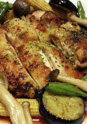 チキンソテー〜トマトカレー風味〜-レシピのメイン写真