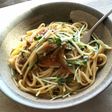 なめたけおろしのパスタ!