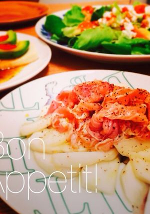 シンプルに♡生ハムと蕪のイタリアンサラダ-レシピのメイン写真